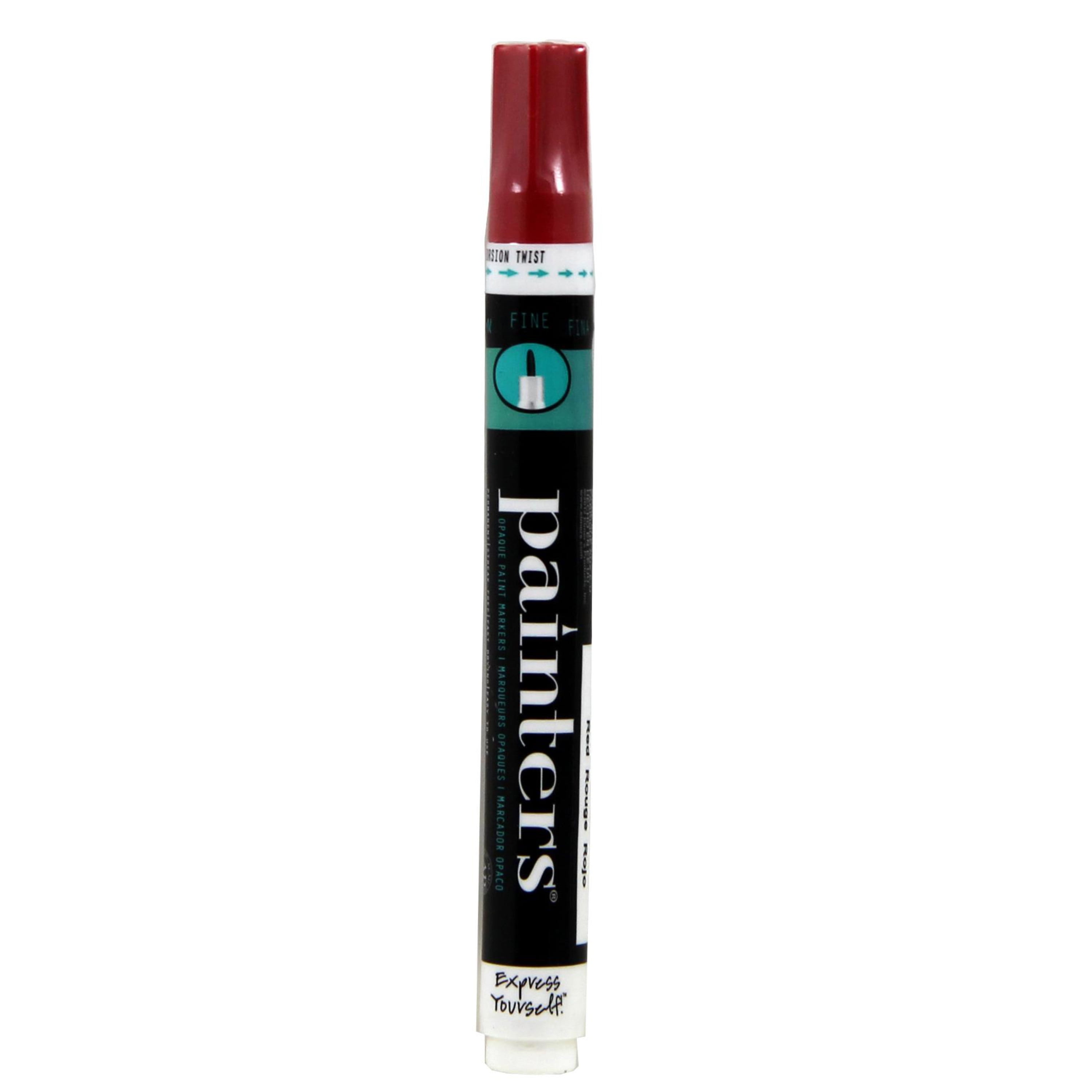 Elmer's Painters Opaque Paint Marker, Fine, Red