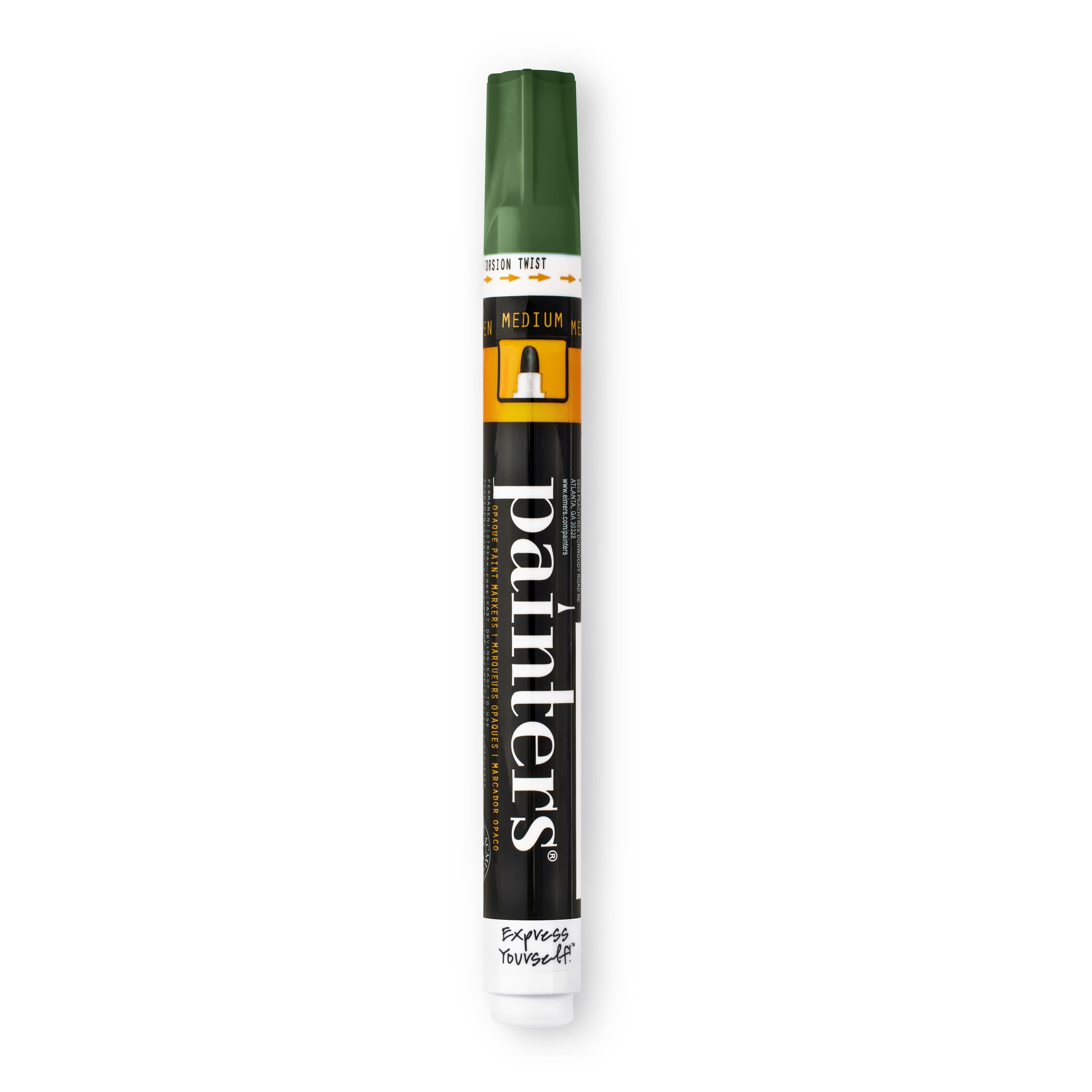 Elmer's Painters Opaque Paint Marker, Medium Point, Hunter Green, 1 Count