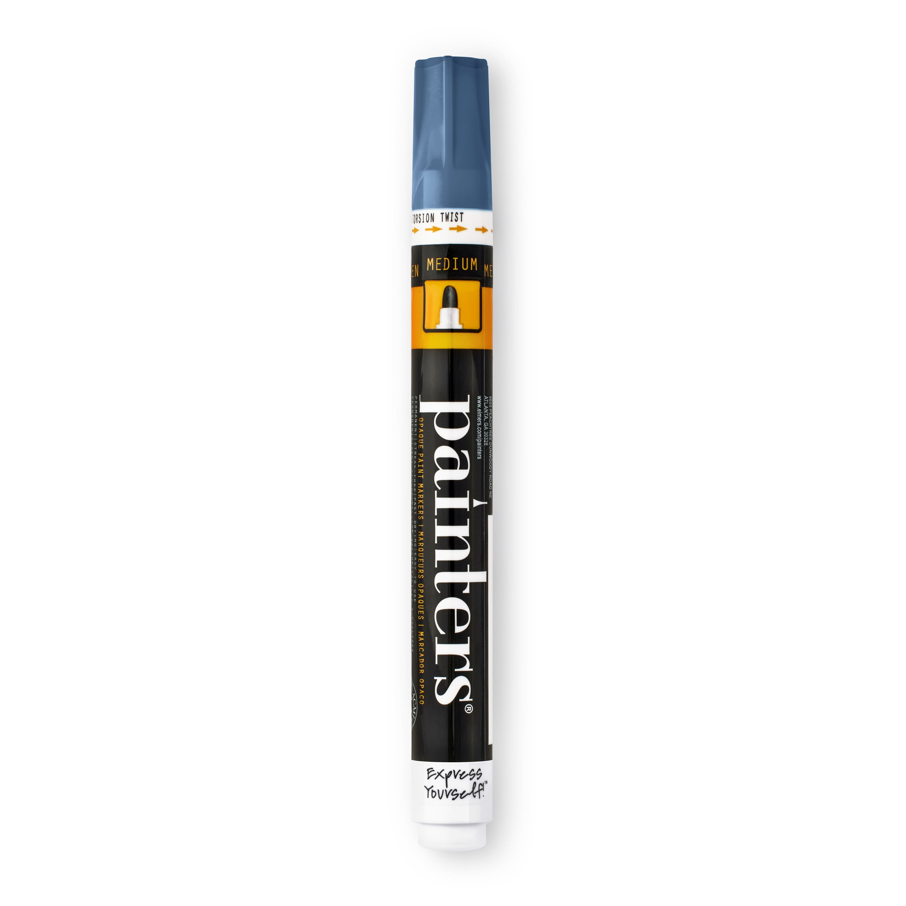 Elmer's Painters Opaque Paint Marker, Medium Point, Navy Blue, 1 Count