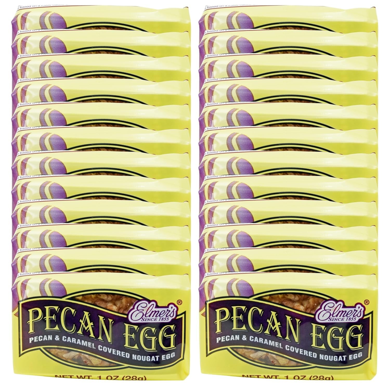 Elmer's Pecan Eggs 24 Individual Eggs