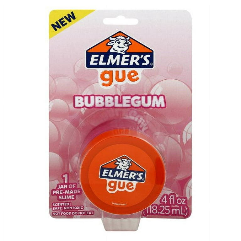 New Elmers Gue Elmer's Premade Slime 4oz-Bubblegum Non Toxic Pink Ready to  play