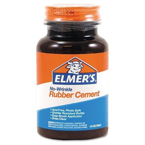Rubber Cement, Repositionable, 4 oz, Sold as 1 Each