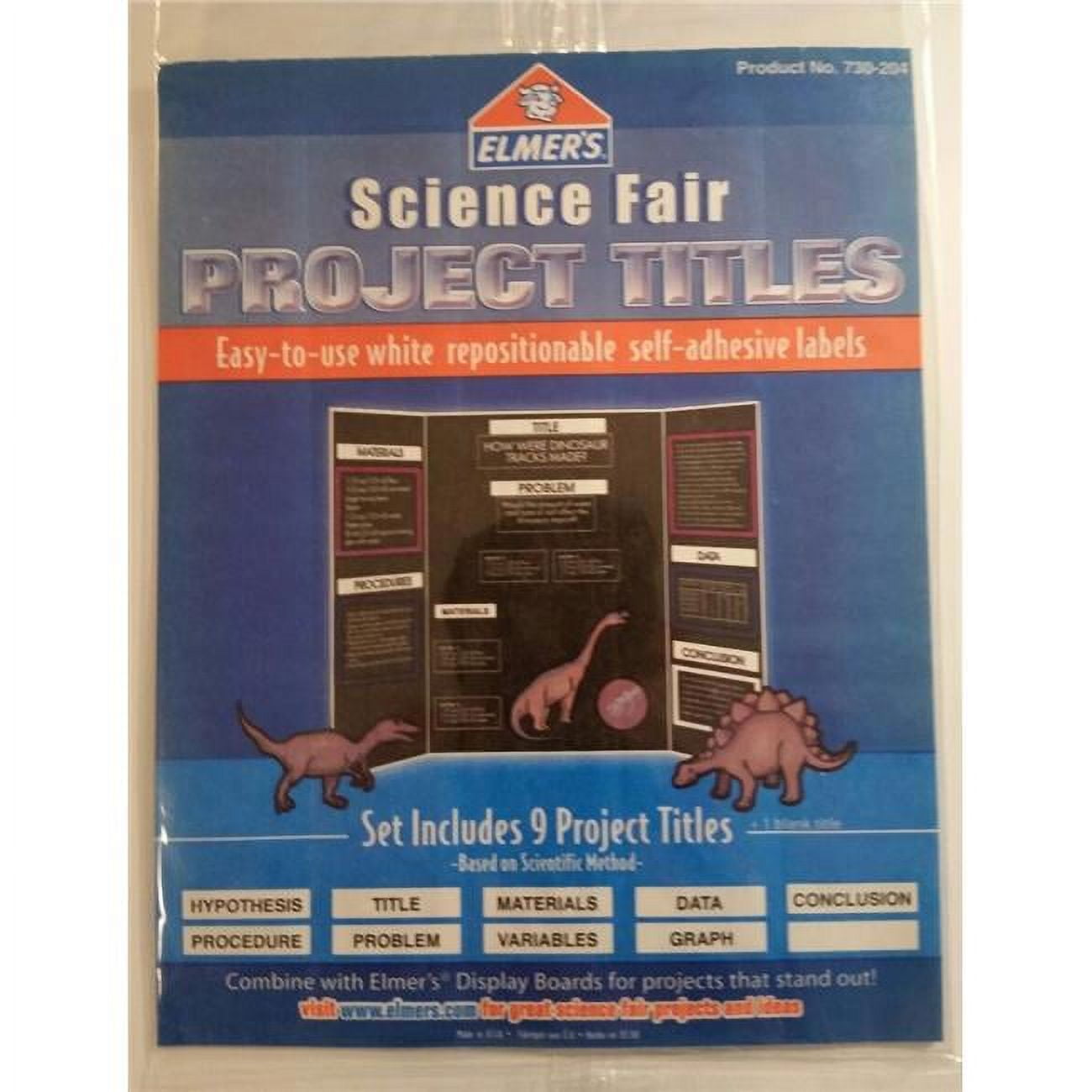 Elmer’s® Science Fair Project Titles, Pack Of 10 - Walmart.com