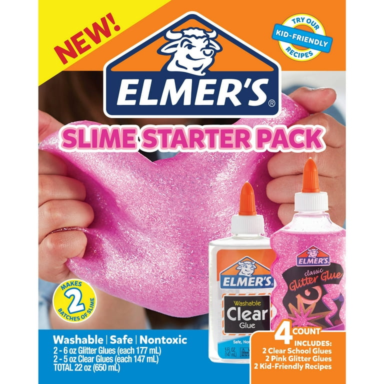 Slime Elmers Glue Slime Starter Kit for Kids 8+ Years Old