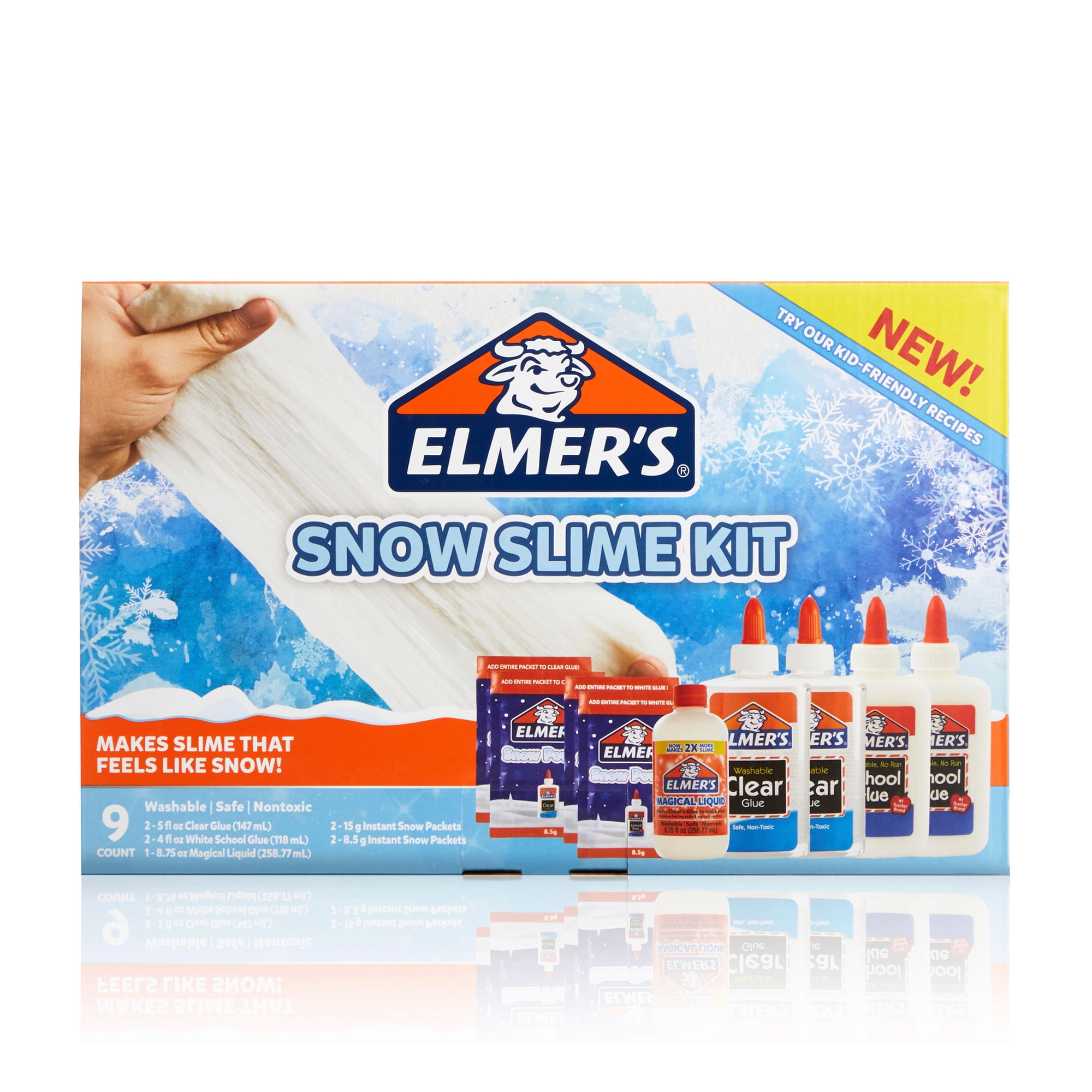 Shop Elmer's Glue Frosty Slime Kit, Clear Sch at Artsy Sister.