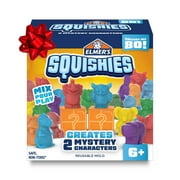 Elmer’s Squishies DIY Squishy Toy Kit, 2 Count Mystery Characters, Ages 6+