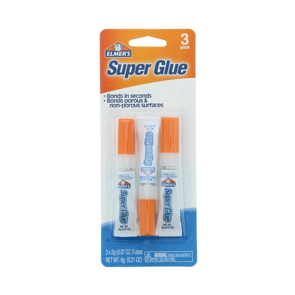 Elmer's Super Glue, 3/Pkg.