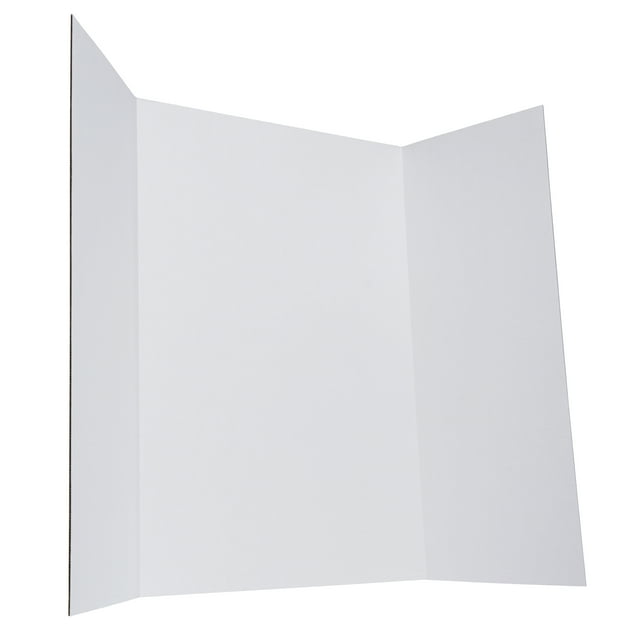 Elmer's Trifold Foam Display Board, White, 28" x 40"