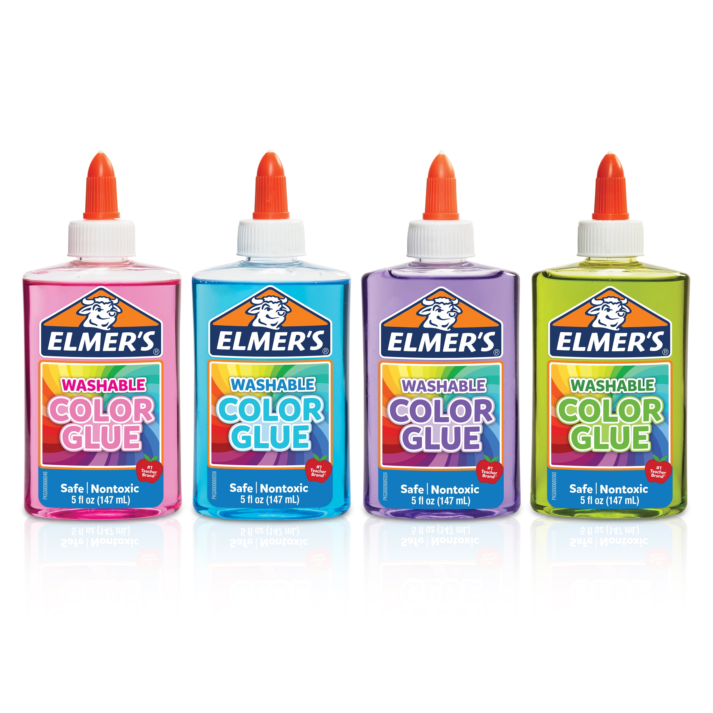 Colorations® Washable Clear Glue for Making Slime, Value Pack, Gallons Glue  & Adhesives Glue Arts & Crafts All Categories