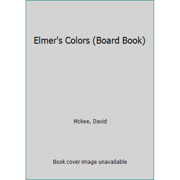 Pre-Owned Elmer's Colors (Board Book)