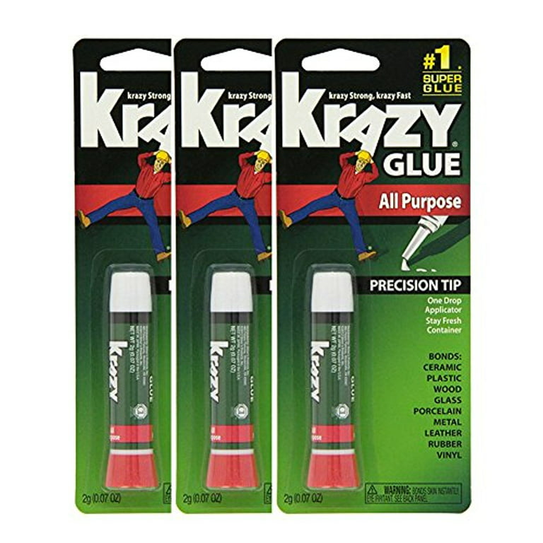 Krazy Glue Original Super Glue All Purpose Instant Repair 2g