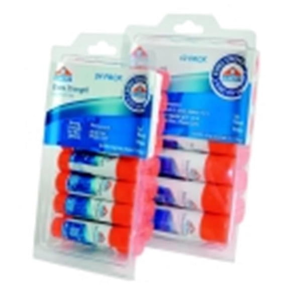 Elmers Non-Toxic Photo-Safe Permanent Washable Glue Stick - 0. 28 Oz. - White, Pack 24