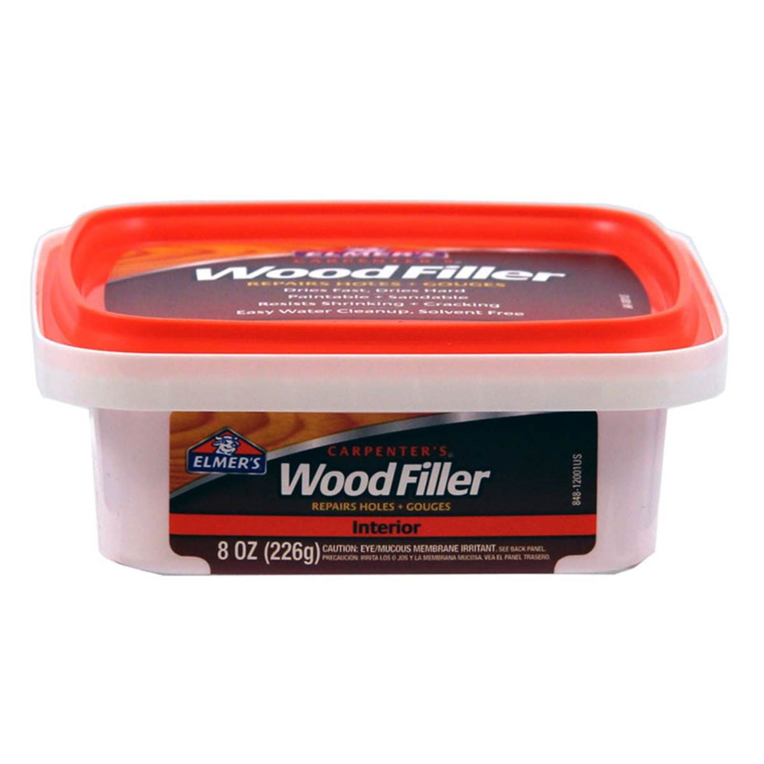 ELMER'S Elmers Products E848D12 Interior Wood Filler- 0.5 Pint