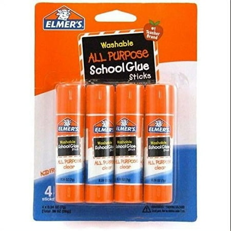 Elmers Washable All-Purpose School Glue Sticks, .24 Ounc Each, 20-Pack