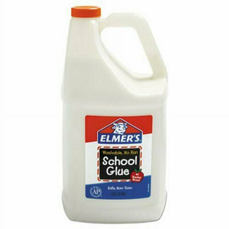 Elmer's, Washable School Glue, White - 7.62 fl oz (Pack of 3), Size: 8