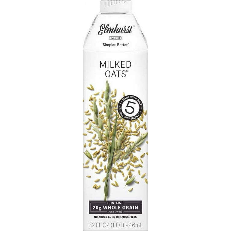 Elmhurst 1925 Barista Edition Oat Milk, Plant-Based, Vegan