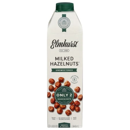 Elmhurst Unsweetened Milked Hazelnuts 32 fl oz