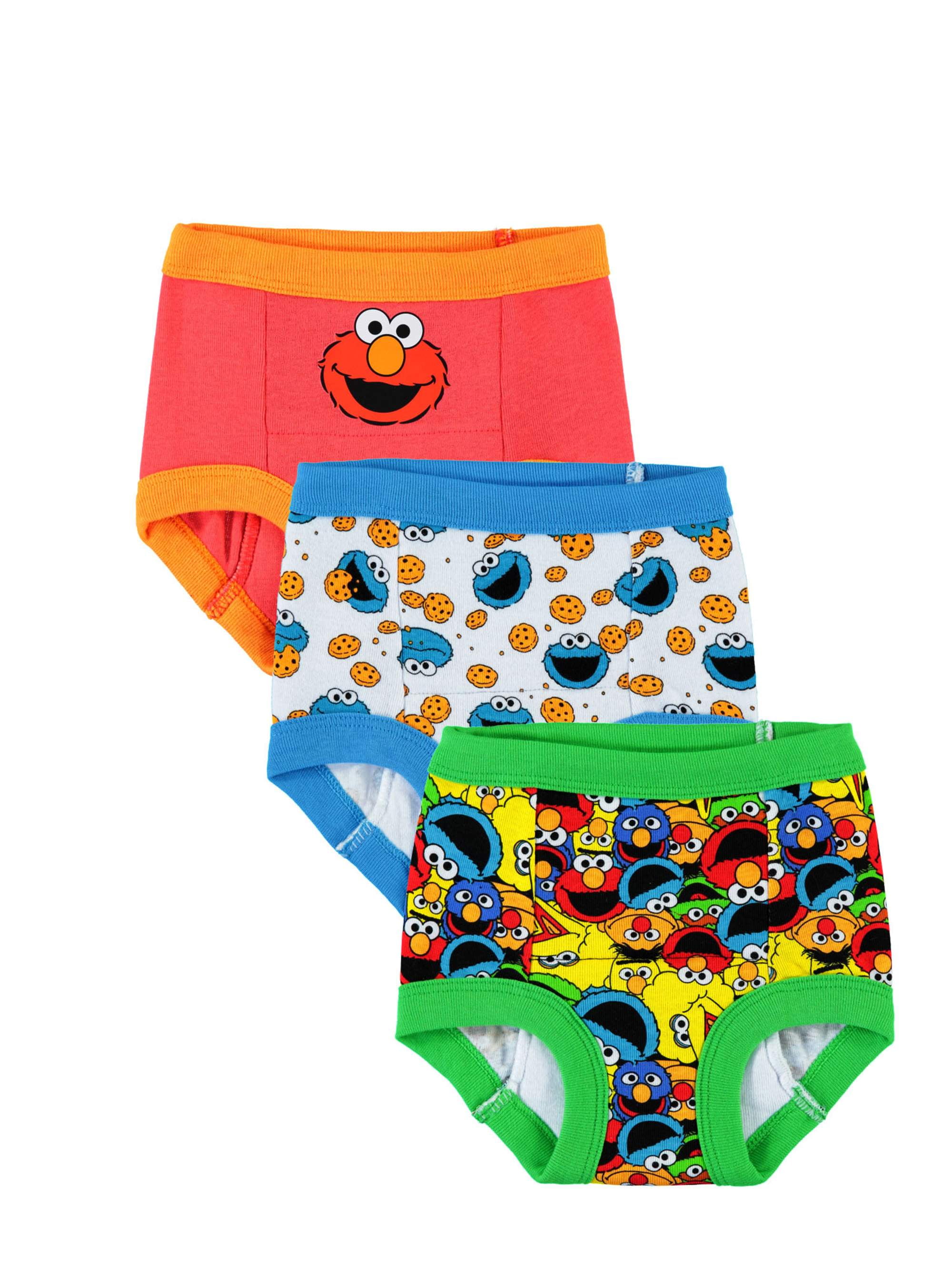 Elmo 3pk Training Pants (Toddler Boys)