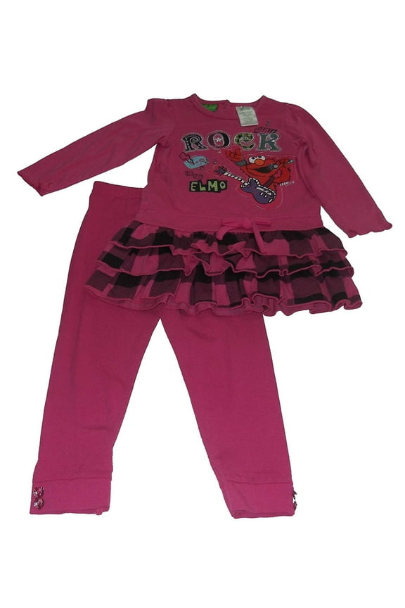 Elmo Baby-Girls Infant 2pc Legging Set''rock'' 12mos