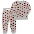 thumbnail image 1 of Elmo Boys 2 Piece All Over Print Crewneck and Jogger Set, Infant, 1 of 3