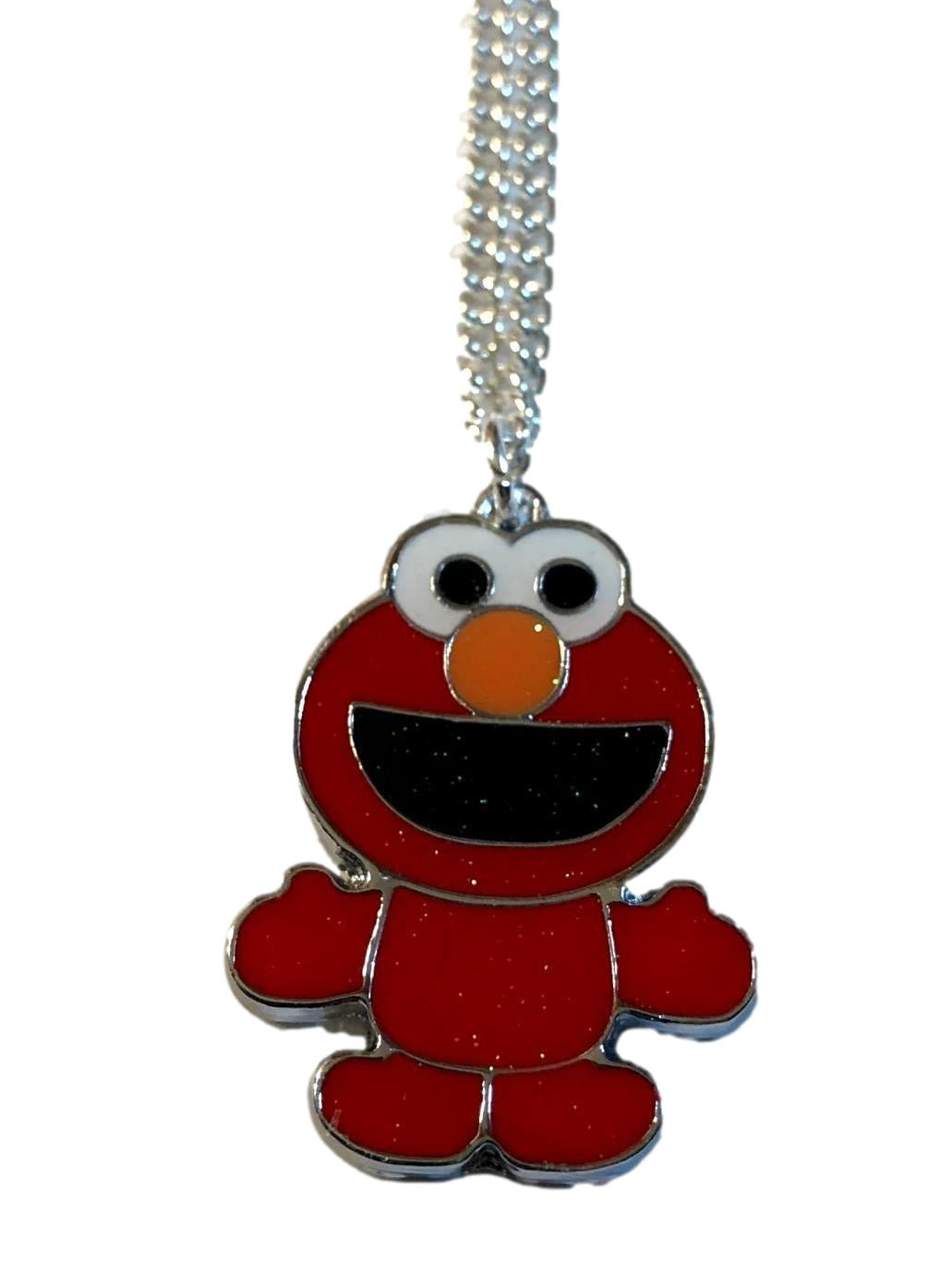 Elmo Character Adorable Charm Pendant Necklace - Walmart.com