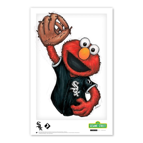 Chicago White Sox 11" x 17" Sesame Street Poster Print