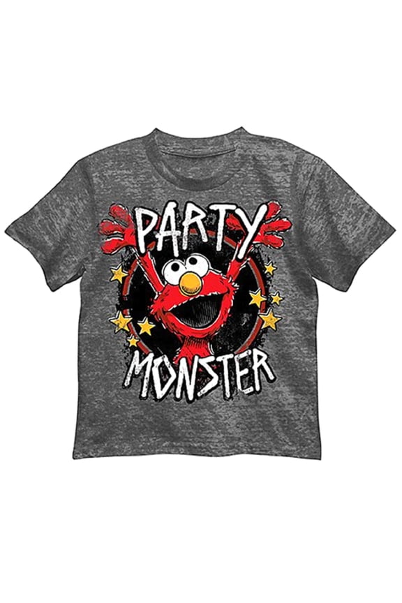 Elmo Little Boy's Gray T-Shirt (7)
