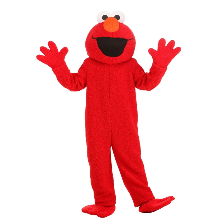 FUN Costumes Sesame Street Elmo Mascot Costume, Red Cartoon