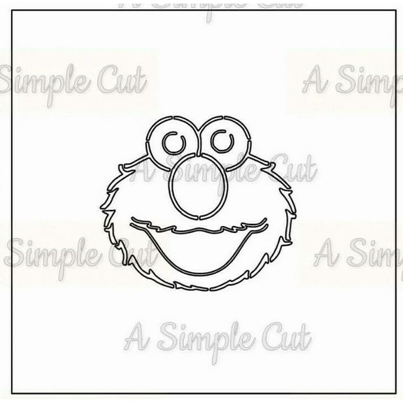 Elmo Pyo Paint Your Own Stencil