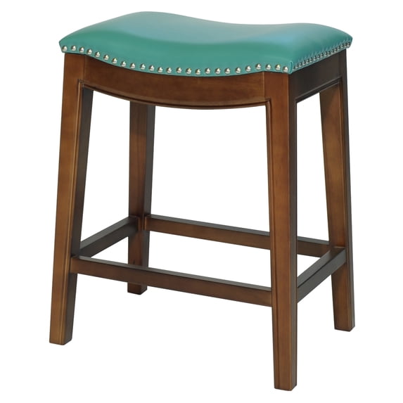 Elmo Saddle Counter Stool, Multiple Colors