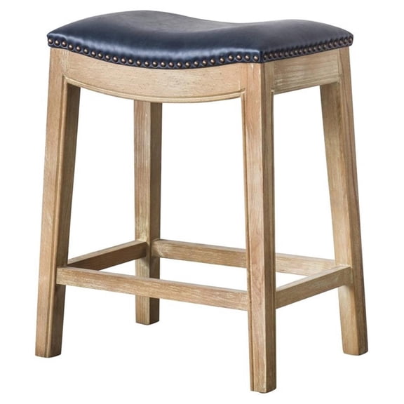 Elmo Saddle Counter Stool, Multiple Colors