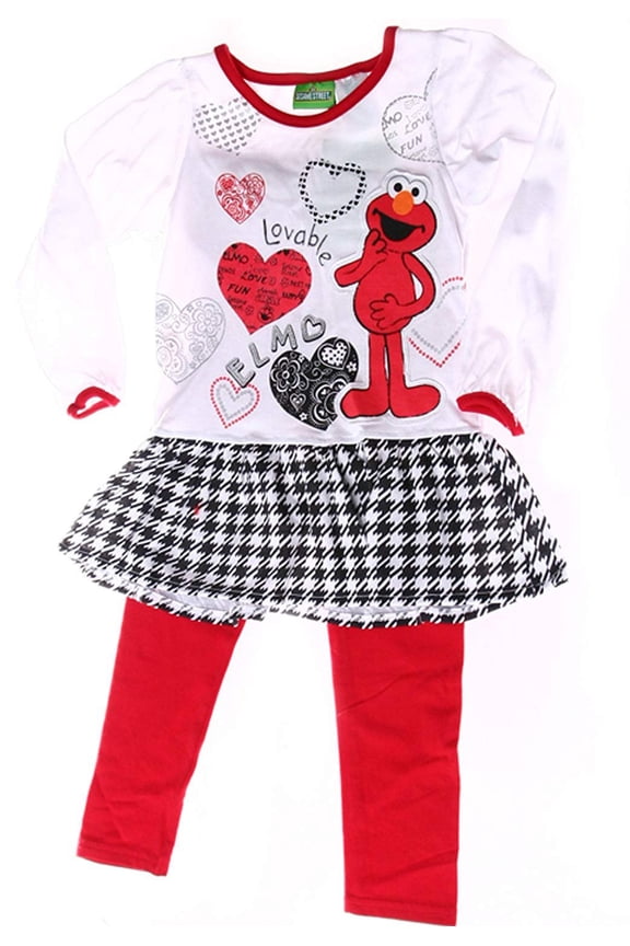 Toddler Girls 2pc Set I Love Fun 4T