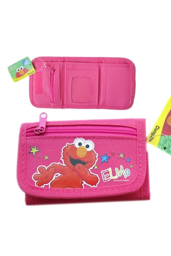 Elmo Wallet Sesame Street Wallet (Blue)