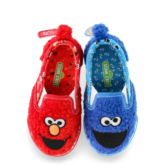 Elmo and Cookie Monster Toddler Boys Sneakers