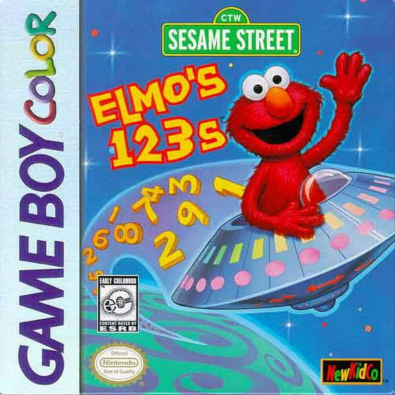 Elmo's 123's - Game Boy Color