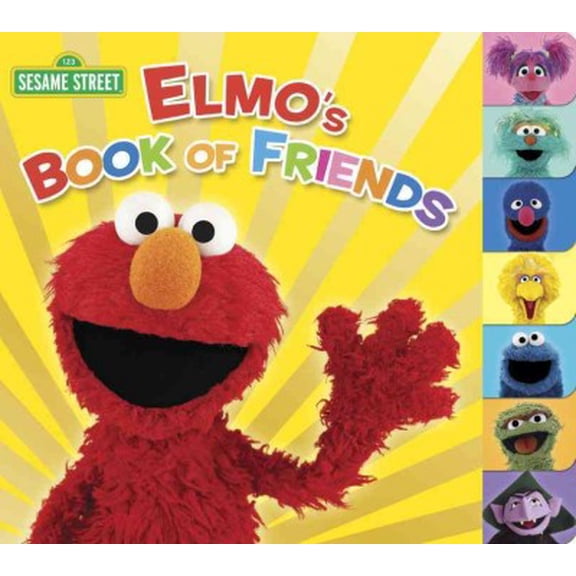 Pre-Owned Elmo's Book of Friends (Board book) 0399552111 9780399552113