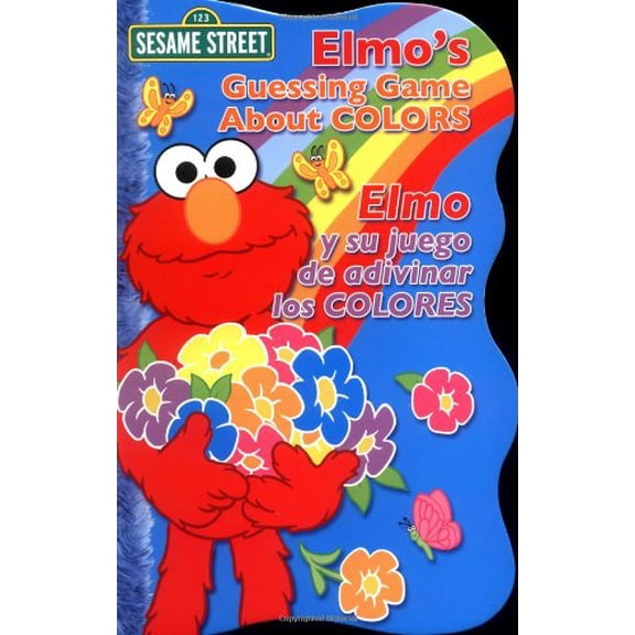 Pre-Owned Elmo's Guessing Game about Colors / Elmo Y Su Juego de Adivinar Los Colores (Board book) 087358905X 9780873589055