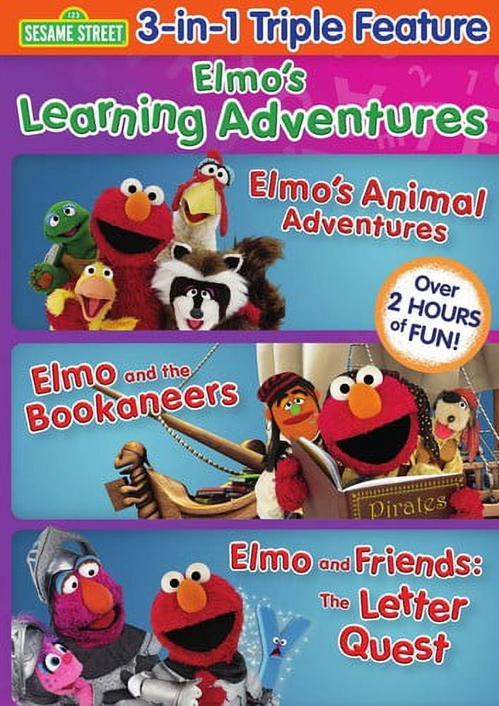 Elmo's Learning Adventures: Triple Feature (DVD)