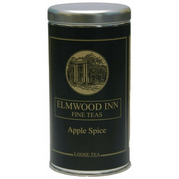 Elmwood Inn Fine Teas Apple Spice Loose Black Tea 3.5oz Tin