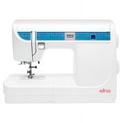 Elna 3210 Jeans Mechanical Sewing Machine 19 Stitches and Free Arm with Table