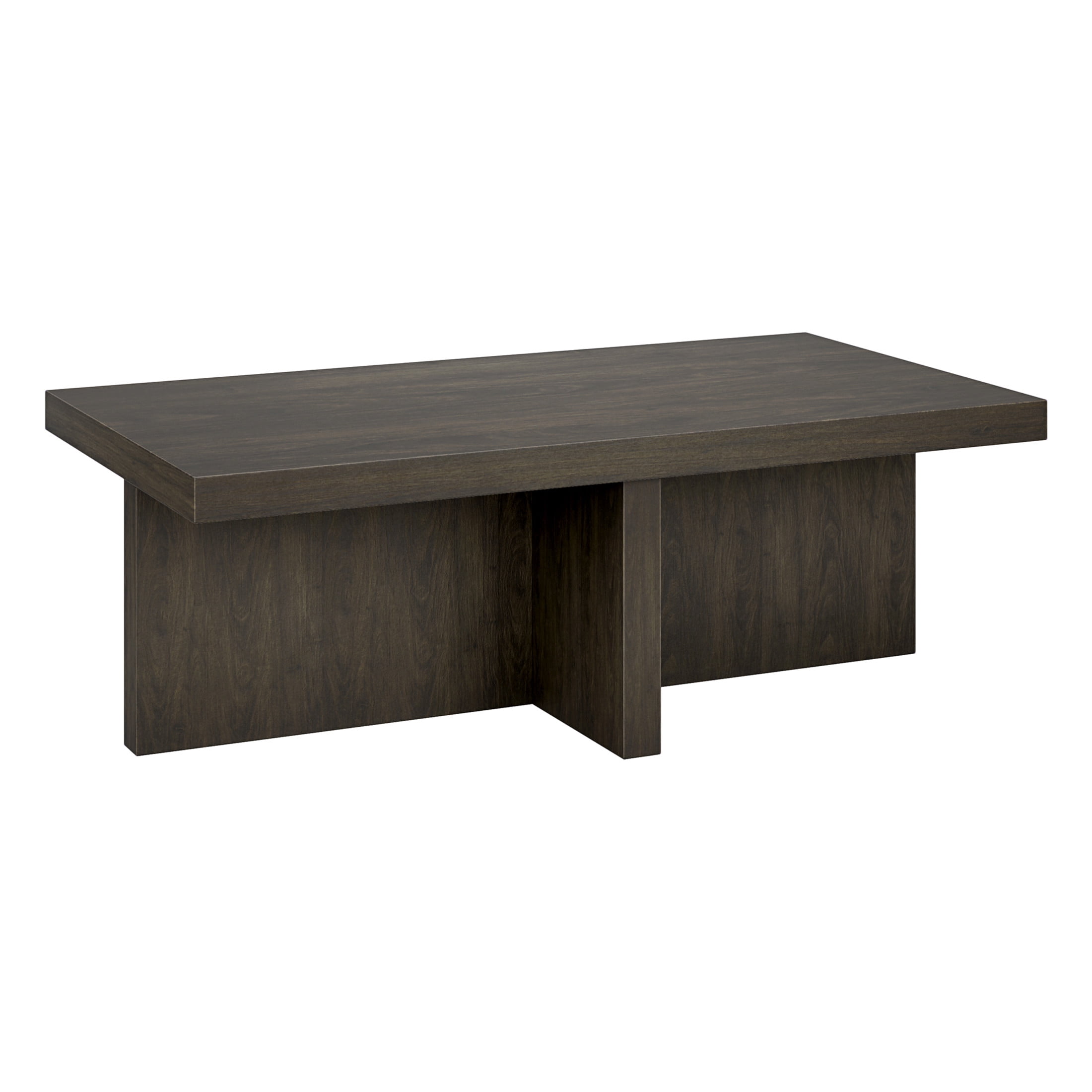 Evelyn&Zoe Scandinavian 44" Wide Alder Brown Coffee Table