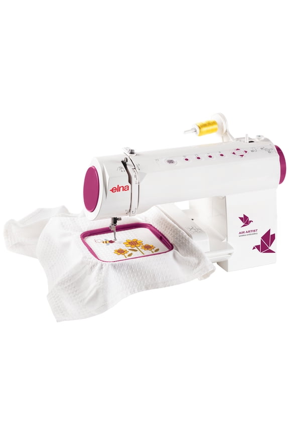 Air Artist WiFi Enabled Embroidery Machine with 260 Built-In Designs and 12 Fonts