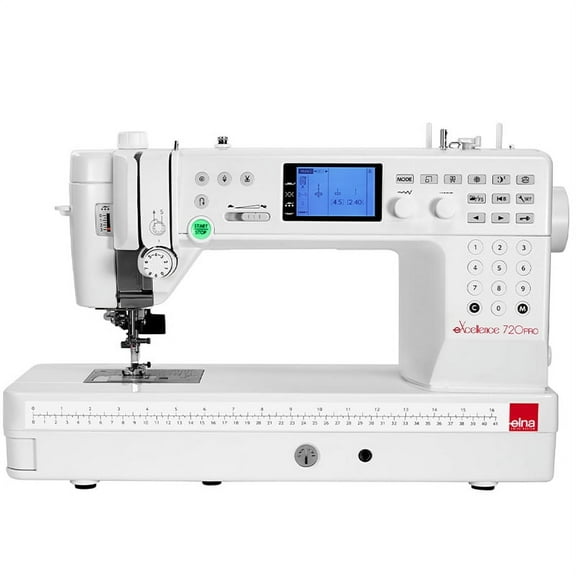 Elna eXcellence 720 Pro Sewing and Quilting Machine