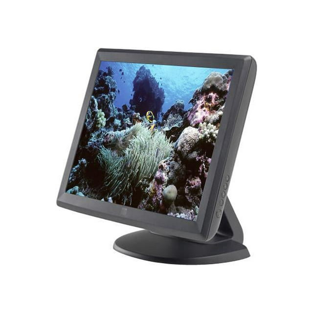 Elo E210772 1515L 15" Touchscreen Monitor with Base, OSD, 5-Wire Resistive (AccuTouch) Single-Touch (Worldwide)