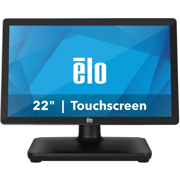 Elo EloPOS 22" Point of Sale System, 22-inch 1080p Full HD Touchscreen with i5, Win 10, 8GB RAM, 128GB SSD, and Stand with Connection Hub