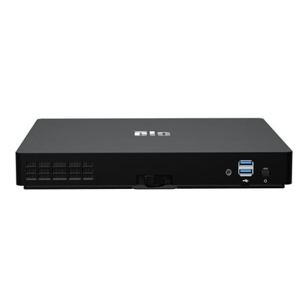 EloPOS Pack - Mini desktop - Celeron G4900T / 2.9 GHz - RAM 8 GB - SSD 128 GB - UHD Graphics 610 - GigE - WLAN: 802.11a/b/g/n/ac, Bluetooth 5.0 - Win 10 IoT Enterprise LTSC 64-bit - monitor: none - black