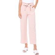 Elodie Womens Tie Front High Waist Pants