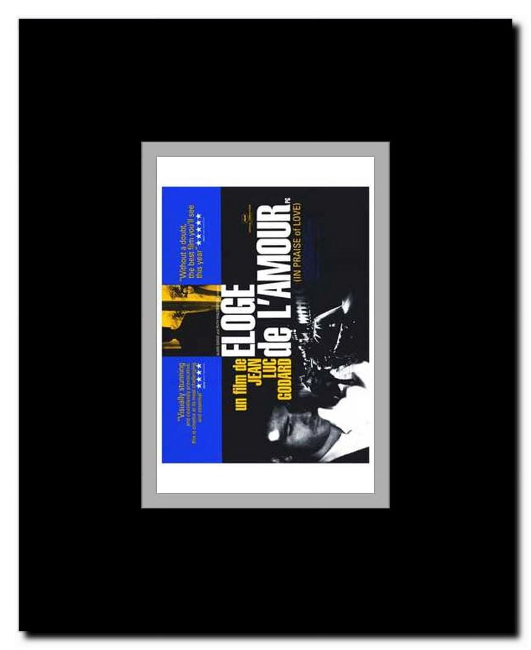 Eloge De L'amour Framed Movie Poster