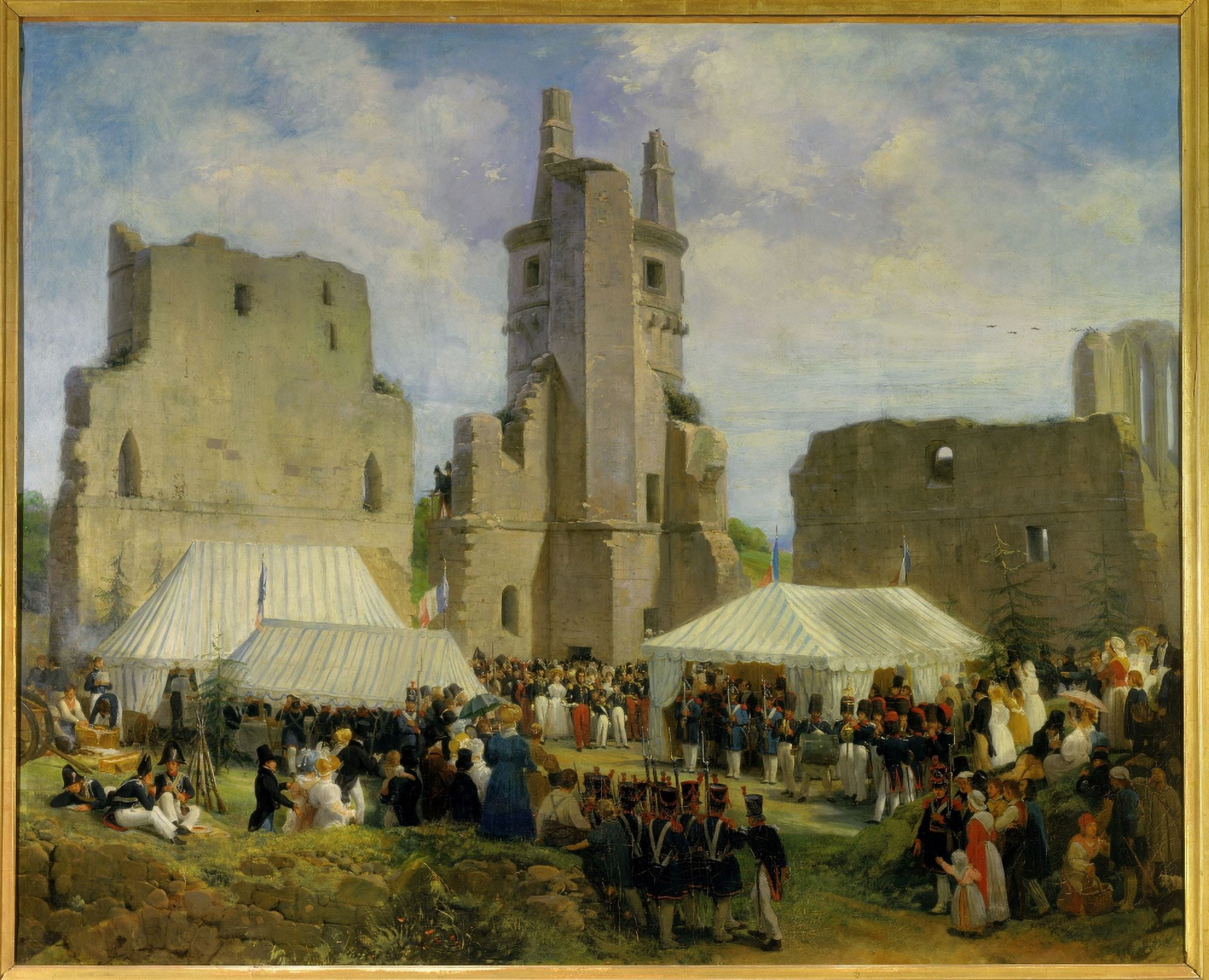 Eloi Firmin Feron (1802-1876) French School Canvas Art - (36 x 24)