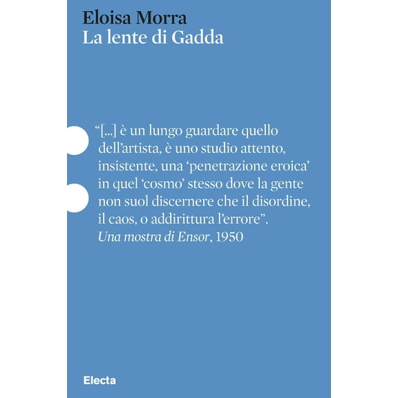 Eloisa Morra La lente di Gadda (Paperback)